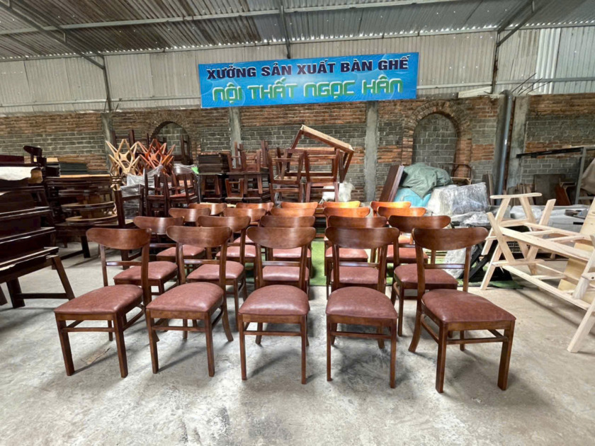 HÌNH ẢNH XƯỞNG SẢN XUẤT BÀN GHẾ CAFE – NHÀ HÀNG – VĂN PHÒNG NGỌC HÂN - Hình ảnh 18