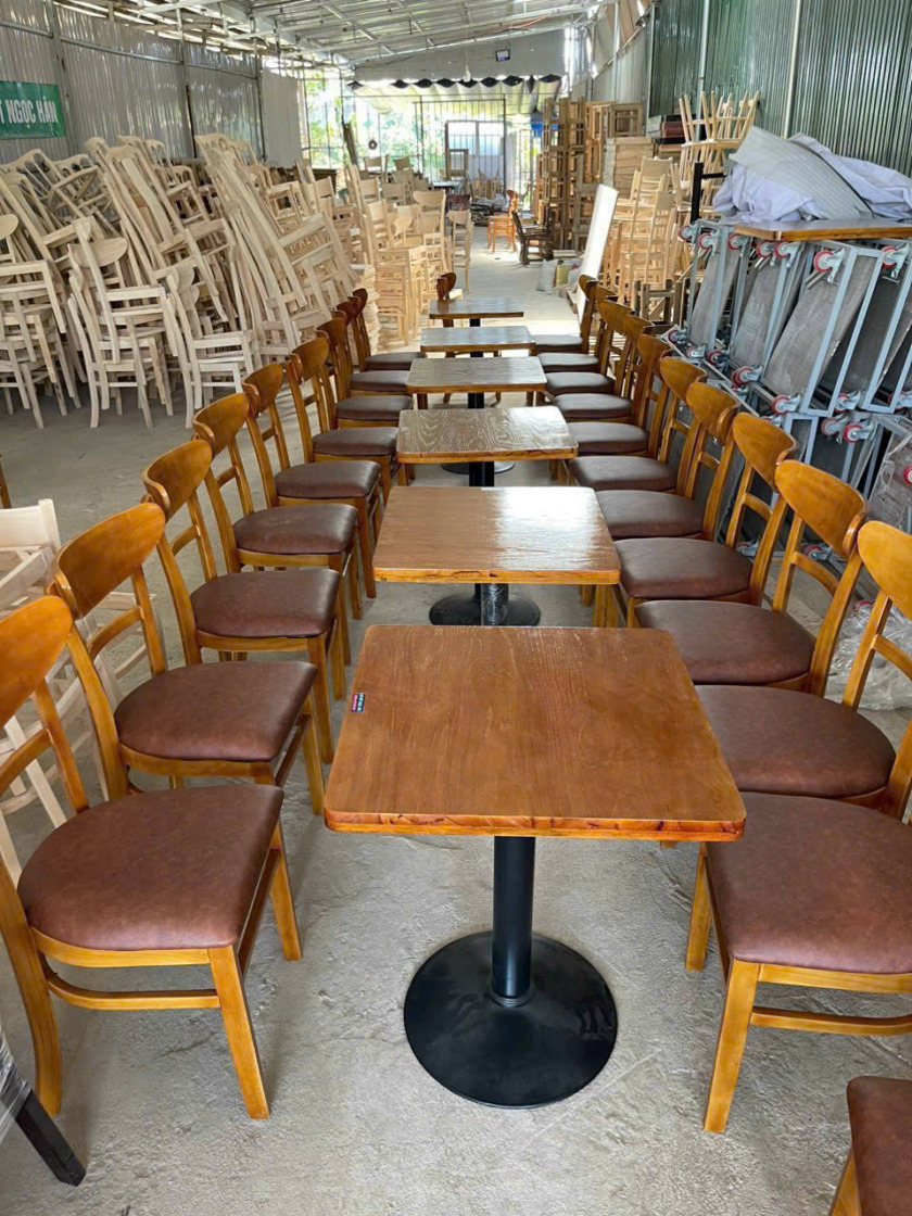 HÌNH ẢNH XƯỞNG SẢN XUẤT BÀN GHẾ CAFE – NHÀ HÀNG – VĂN PHÒNG NGỌC HÂN - Hình ảnh 5
