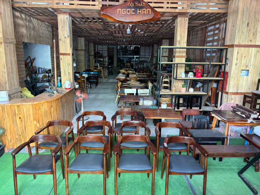 HÌNH ẢNH XƯỞNG SẢN XUẤT BÀN GHẾ CAFE – NHÀ HÀNG – VĂN PHÒNG NGỌC HÂN - Hình ảnh 2