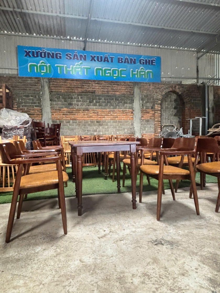HÌNH ẢNH XƯỞNG SẢN XUẤT BÀN GHẾ CAFE – NHÀ HÀNG – VĂN PHÒNG NGỌC HÂN - Hình ảnh 21